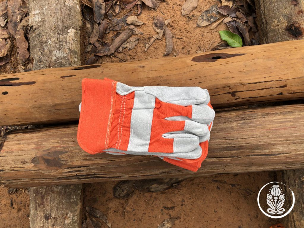 Off grid living must have leather work gloves